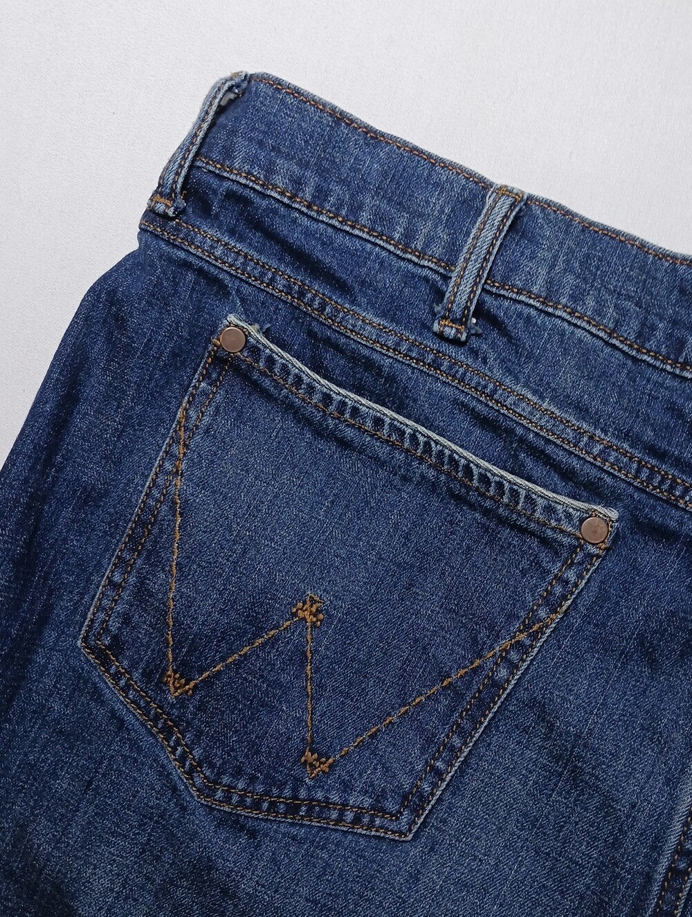 Wrangler Retro Mens Relaxed Fit Bootcut Jeans 40X32 Dark Blue Denim 10WRT20JH - Picture 8 of 13